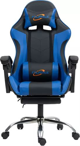 Silla Gamer De Cuero Reclinable Ergonómica Con Masajeador