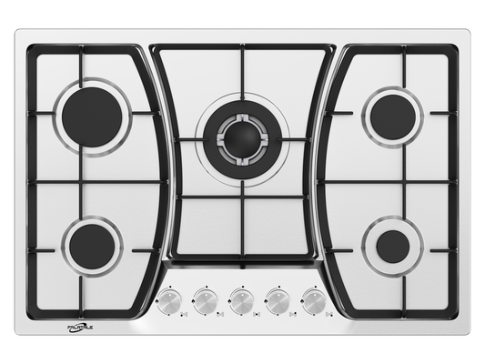 Encimera A Gas Acero Inoxidable Premium Line 5 Platos